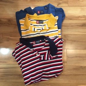 Bundle of 3 Men's Chaps Short Sleeve Polos