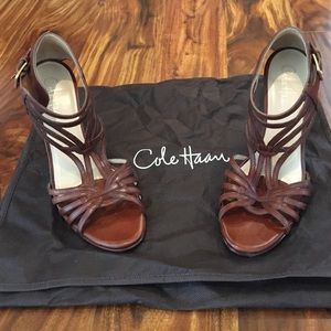 Cole Haan Strappy Leather Sandles