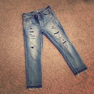 High-Rise Jegging crops