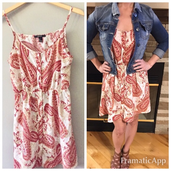 Forever 21 Paisley Dress - Picture 3 of 5
