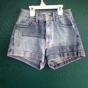 High waisted shorts