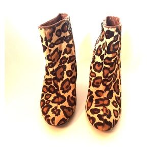 Sam Edelman "Wilma" leopard booties