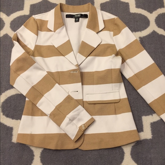 Tan and Cream Blazer