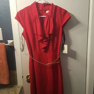 Red Calvin Klein dress-nwt