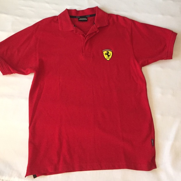 Ferrari Classic Shield Polo Shirt - Picture 2 of 3