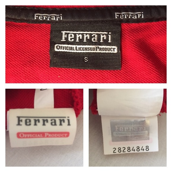 Ferrari Classic Shield Polo Shirt - Picture 3 of 3