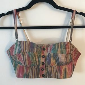 All Saints Multi Colored Bralette