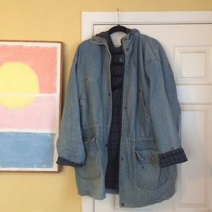 Vintage Oversized Demin Jacket