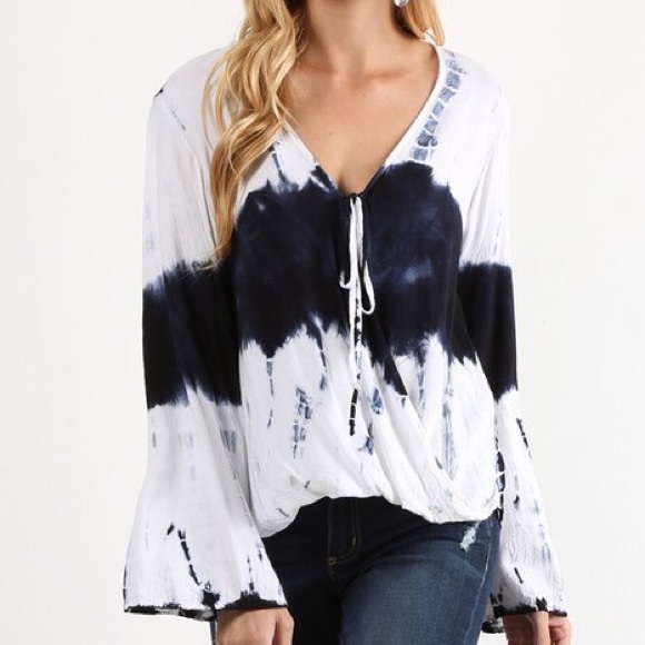 1DAYSALE Tie Dye Long Sleeve Top - Picture 4 of 4