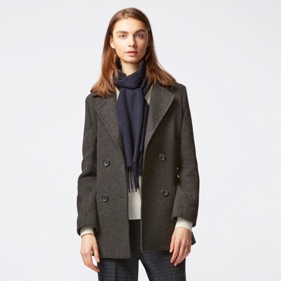 uniqlo peacoat women's