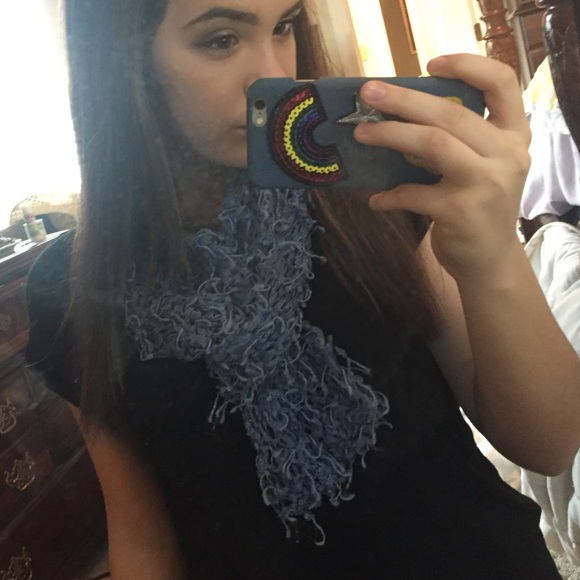 Blue Scarf