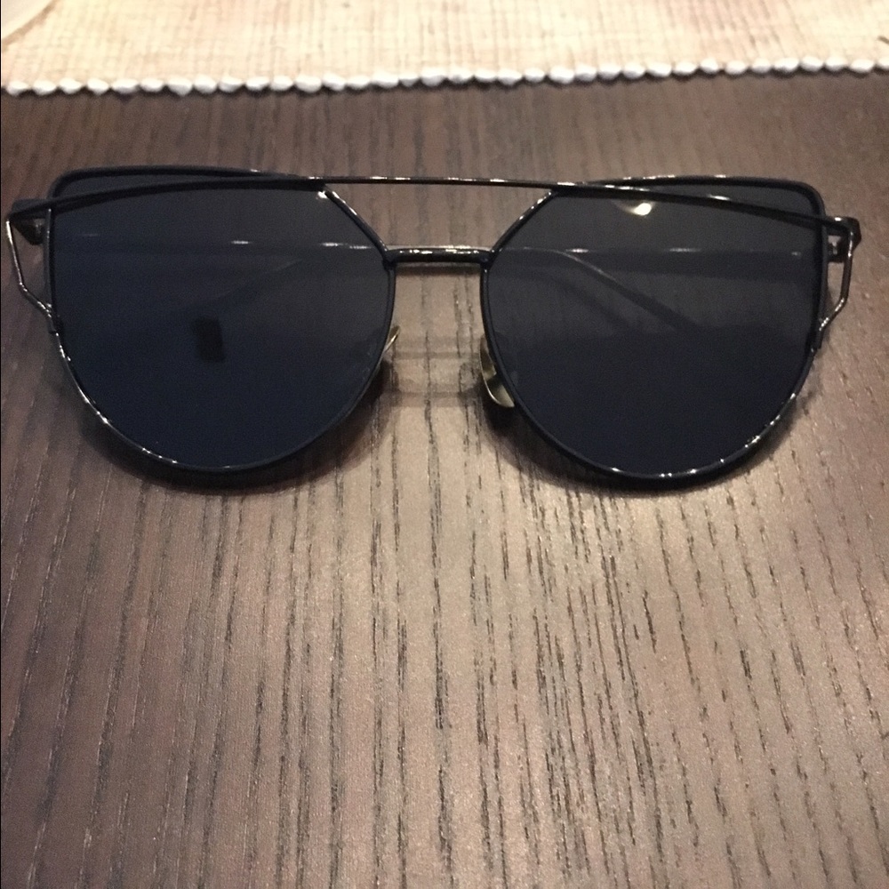 🕶Trendy Reflective Cat Eye Sunglasses - Picture 5 of 8