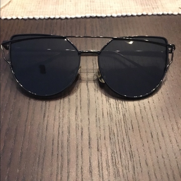 🕶Trendy Reflective Cat Eye Sunglasses - Picture 5 of 8