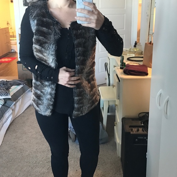 Faux Fur Vest
