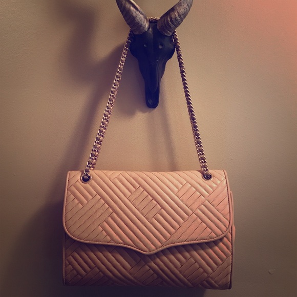 Rebecca Minkoff Leather Cream/ Blush Purse