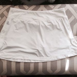 CLOSET SALE  White Nike Tennis Skirt/Skort