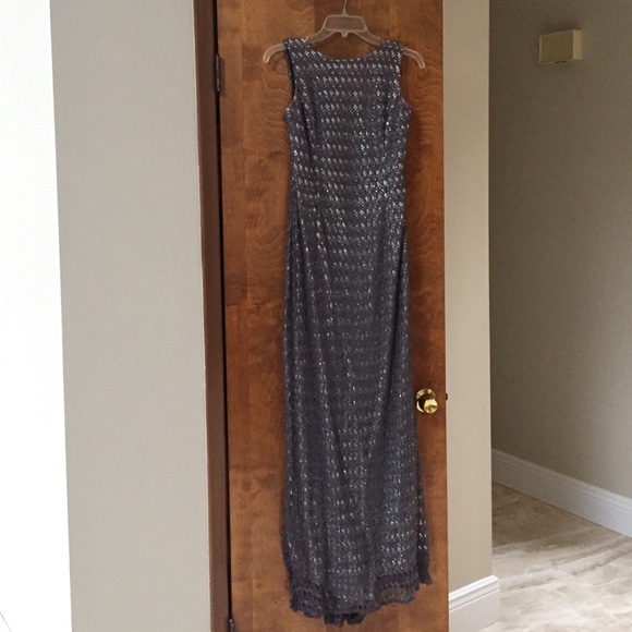 Jessica McClintock Dresses & Skirts - Jessica McClintock long silver dress