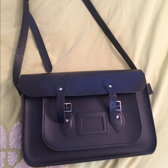 Black The Leather Satchel Co Bag