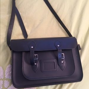 Black The Leather Satchel Co Bag