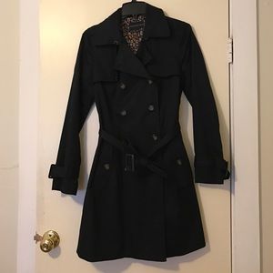 Banana Republic black trench coat
