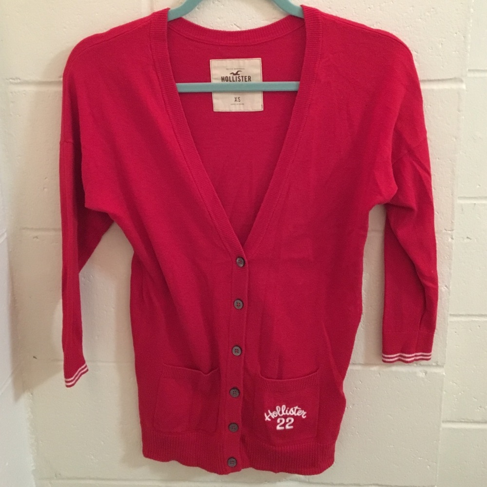 HOLLISTER CARTIGAN SWEATER