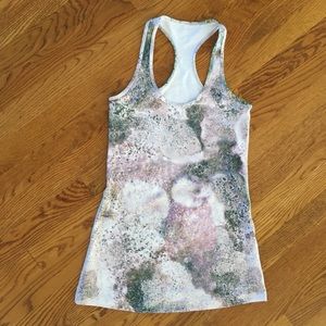 Lululemon Splatter Print Racerback