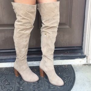 ❌Traded ❌ Vegan Suede OTK boots
