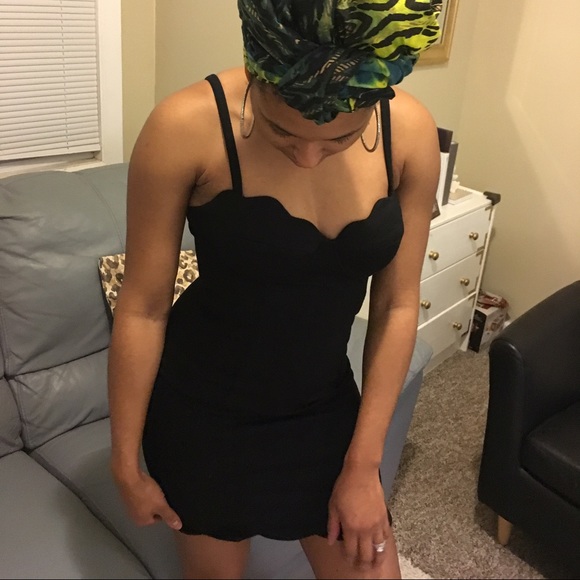 Nasty Gal Scallop Bodycon
