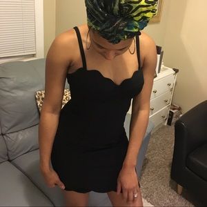 Nasty Gal Scallop Bodycon