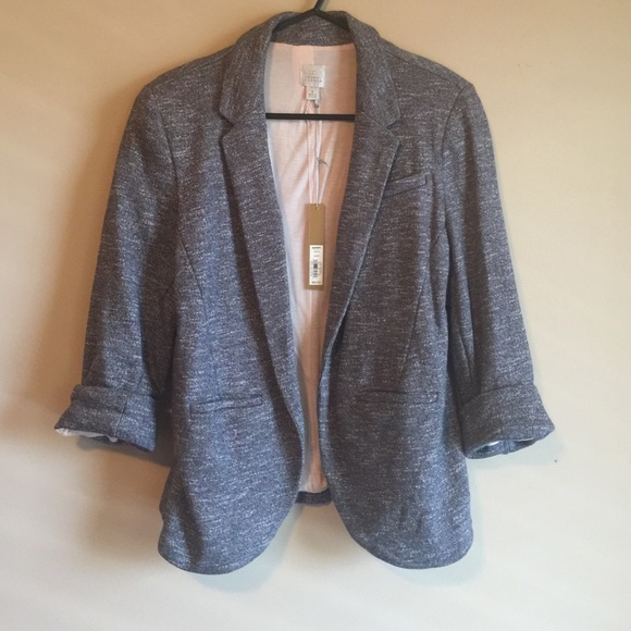 LC Lauren Conrad Gray Blazer