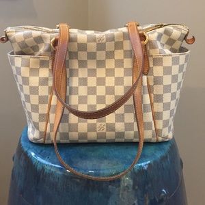 Louis Vuitton Totally PM in Damier Azur Canvas