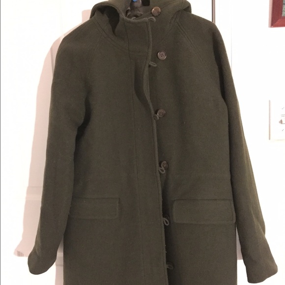 SOLD!!!! J: CREW ELEMENTS WOOL COAT - Picture 2 of 4