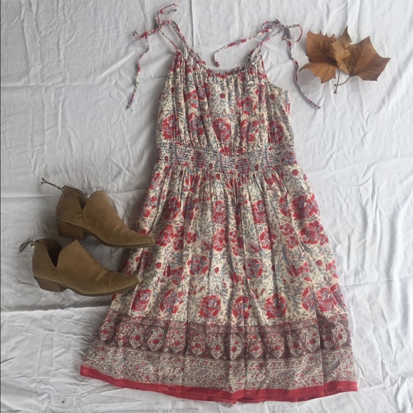 Floral spaghetti strap dress