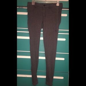 Gray American Eagle Super Stretch Jeggings