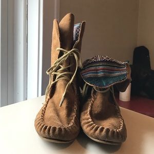 Steve Madden moccasin Booties