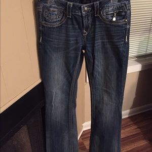 Boot cut jeans