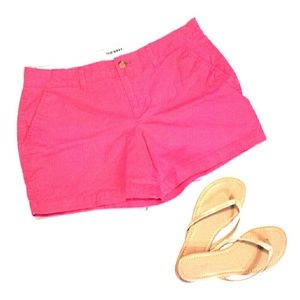 Pink shorts