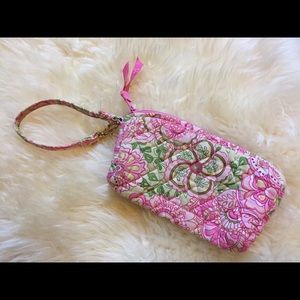 Vera Bradley 🌸 Petal Pink 🌸 long wristlet