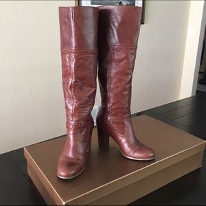 Aubrey Brooke Abhigrade Leather Brown Boots
