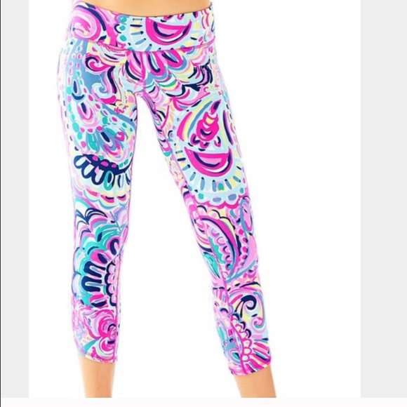 Lilly Pulitzer Pants - Bnwt XL luxletic crops