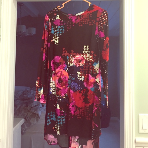 WAYF XS high/low floral dress - Picture 1 of 3