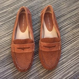 Antonio Melani cognac loafers
