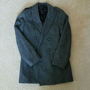 Express Tweed Coat (Trench Coat Style)