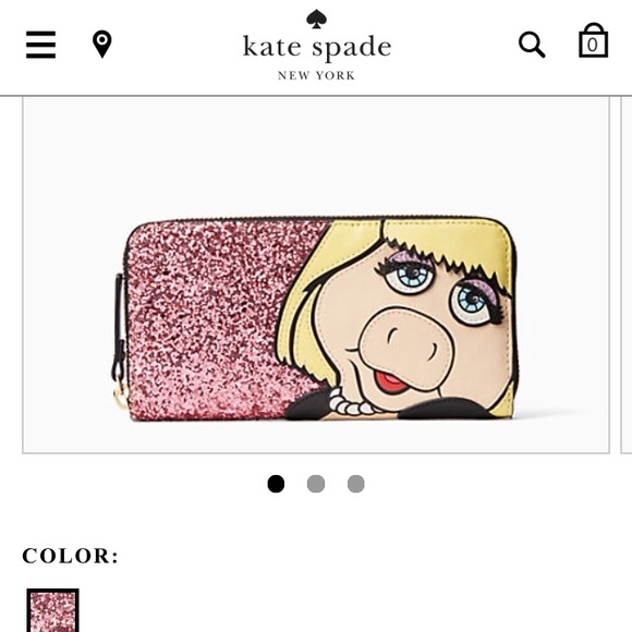 DISNEY MISS PIGGY KATE SPADE WALLET