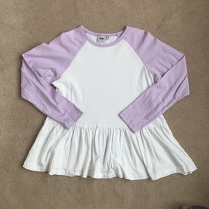 ASOS Baseball Peplum Tee