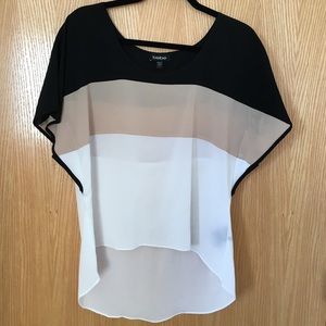 Bebe Flouncy Top
