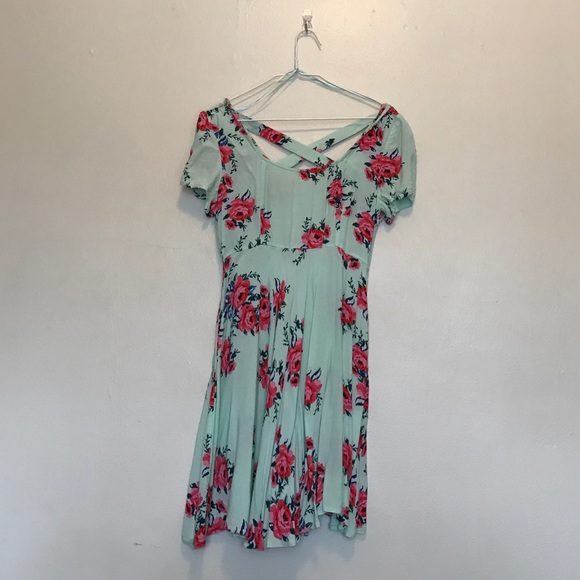 Floral Pins and Needles Dress