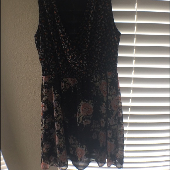 Boho floral dress