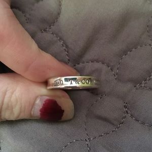 Authentic Tiffany and Co. ring