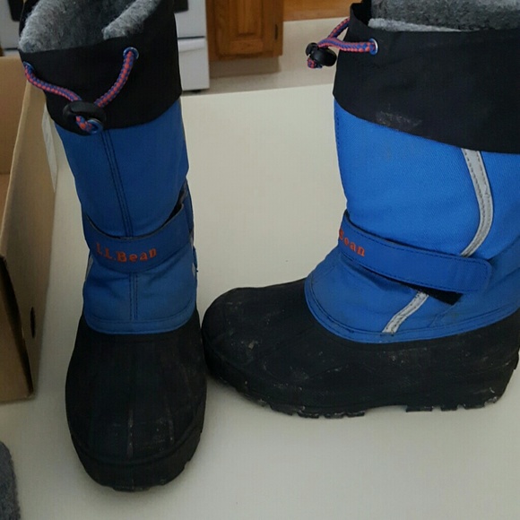 Boys LL Bean winter boots